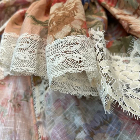 Zimmermann August Asymmetric Lace Skirt - Picture 12 of 13